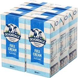 Devondale 100% Pure Full Cream Long Life Milk UHT