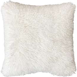 Inspire Shaggy Cushion Cream 