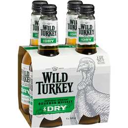 Wild Turkey Bourbon & Dry Bottles