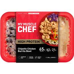 My Muscle Chef Chipotle Chick Burrito Bowl Chilled Meal