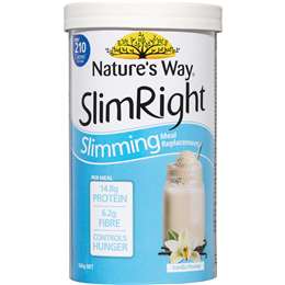 Nature's Way Slim Right Slimming Meal Vanilla Flavour 500g