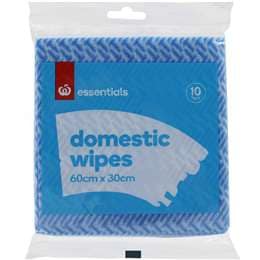 Essentials Wipes Domestic 10 Pack