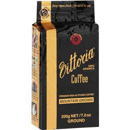 Vittoria Mountain Grown Ground Coffee 200g