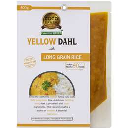 Coco Earth Yellow Dahl With Long Grain Rice