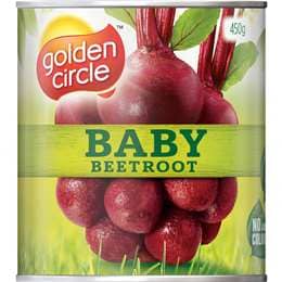 Golden Circle Canned Vegetables Baby Beetroot Cans