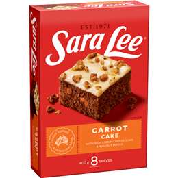 Sara Lee Carrot Cake