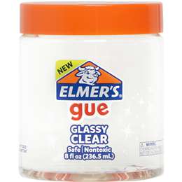 Elmer's Gue Premade Slime Jar Glassy Clear 237ml