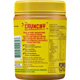 Bega Peanut Butter Crunchy 