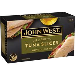 John West Yellowfin Tuna Slices In Olive Oil Blend
