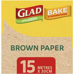 Glad To Be Green Compostable Brown Bake Paper