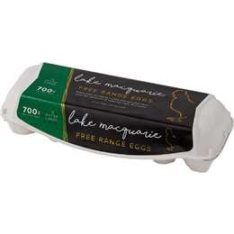 Lake Macquarie 12 Extra Large Free Range Eggs