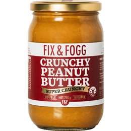 Fix & Fogg Peanut Butter Super Crunchy 750g