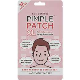 Skin Control Xl Pimple Patch 12 Pack