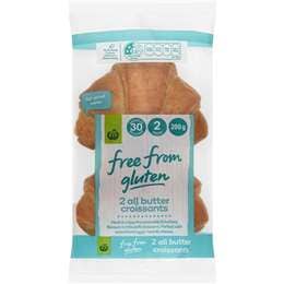 Woolworths Free From Gluten Croissants 2 pack