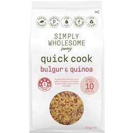 Simply Wholesome Pantry Quick Cook Bulgar & Quinoa