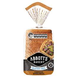 Abbott's Bakery Gluten Free Farmhouse Wholemeal Sliced Bread