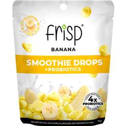 Frisp Smoothie Drops + Probiotics Banana 15g