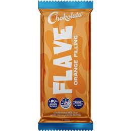 Chokolata Flave Orange Filling Milk Bar With Honeycomb Brittle 100g