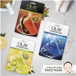 Olay Skinfusion Mask Jeju Lava Sea Water