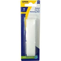 Korbond Instant Iron On Hemming Web 10M