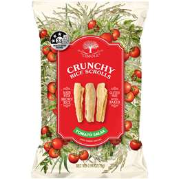 Temole Crunchy Rice Scrolls Tomato Salsa 75g