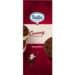 Bulla Creamy Classics Ice Cream Sandwich Neapolitan