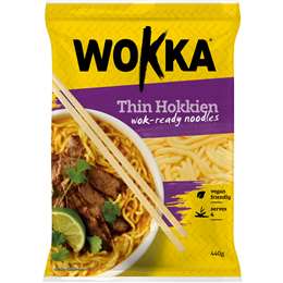 Wokka Shelf Fresh Thin Hokkien Noodles