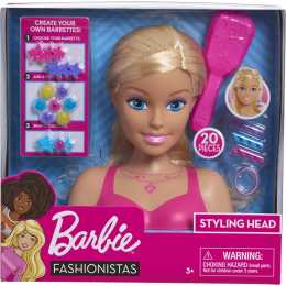 barbie glam styling head