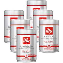 Illy Classico Coffee Beans 250g 6PK | Woolworths