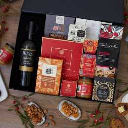 The Hamper Emporium Christmas Indulgence with Red Wine Hamper | Woolworths