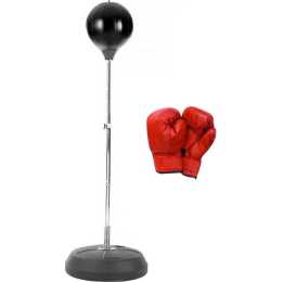 Hacienda Free-Standing Boxing Set: PU Punching Ball & Boxing Gloves ...