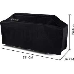 Cover For Eurogrille 9 Burner Double Hood Bbq | Woolworths