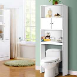 Artiss Bathroom Cabinet Over the Toilet Storage Shelf | Woolworths