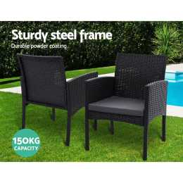 Bali 3 piece discount bistro set b&m