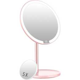 5x magnifying deals mirror with light