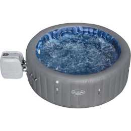 Bestway Lay-Z-Spa Santorini Hot Tub Massage 180 Airjets + 10 Jet ...