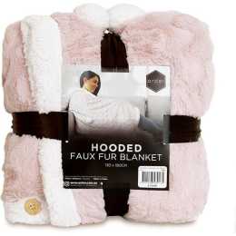 Ardor Home Ohio Faux Fur Hooded Snuggle Blanket 1EA | Woolworths