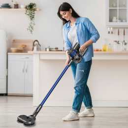 MyGenie X9 Twin Spin Turbo Mop Vacuum - Blue | Woolworths