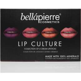 Bellapierre Lip Culture Cream 4 Pack - Bellapierre Mineral Makeup ...