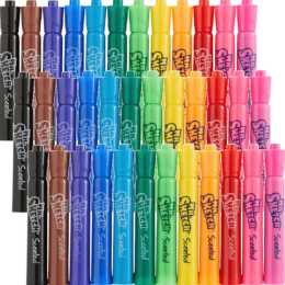 Mr Sketch Scented Markers Assorted Colours Scents Pack 36 BULK Box ...