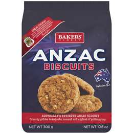 Bakers Finest RSL Anzac Biscuits