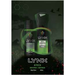 Lynx africa clearance pack