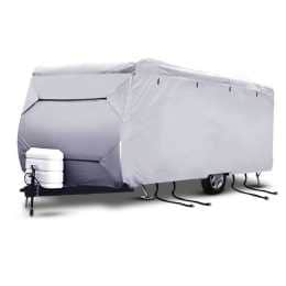 14-16ft Caravan Cover Weisshorn Campervan 4 Layer Heavy Duty UV Carry bag Covers