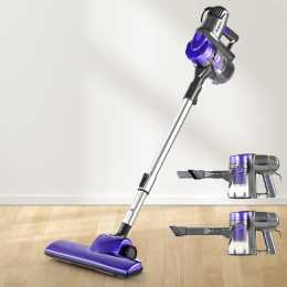 450W Devanti Stick Vacuum Cleaner Handheld Corded Purple