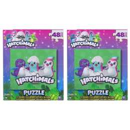 2x 48pc Hatchimals Birds Background Jigsaw Puzzle Educational Kids 3y+ Toy Green
