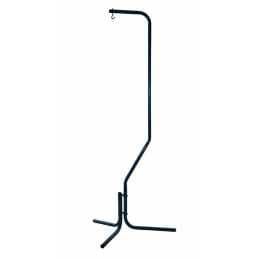 Black Color Bird Stand Pet Cage Hanger Parrot Aviary Iron Frame Canary 162cm