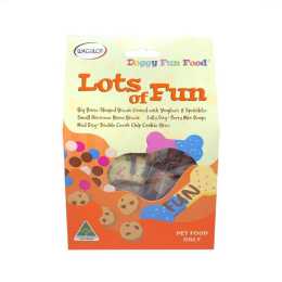 Box of Fun Dog Treats for Dogs & Puppies by Wagalot