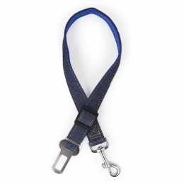 Salesbay Pet Car Vehicle Safety Dog Seat Belt Harness Adjustable Lead Seatbelt Blue