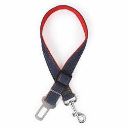Salesbay Pet Car Vehicle Safety Dog Seat Belt Harness Adjustable Lead Seatbelt Red