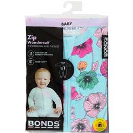 Bonds Zippy Wondersuit Size 1 Assorted Each